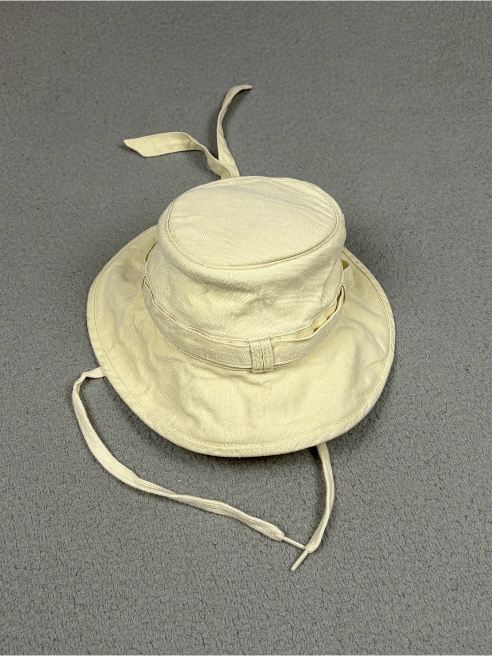 Tilley Endurables Hemp Hat Adult Small Cream Boonie with Chin Strap